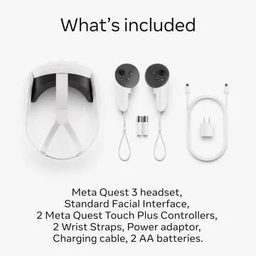 Meta Quest 3 128GB VR Headset - Immersive Gaming