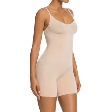 SHAPERX Bodysuit: Seamless Tummy Control Shapewear for Women