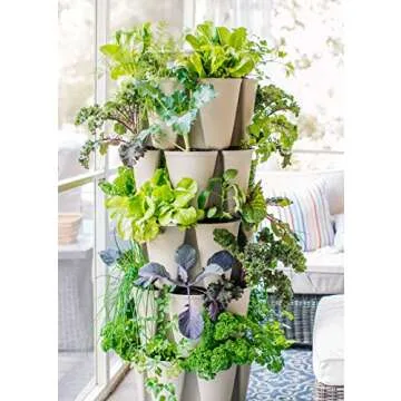 Greenstalk 5 Tier Vertical Planter with Watering System