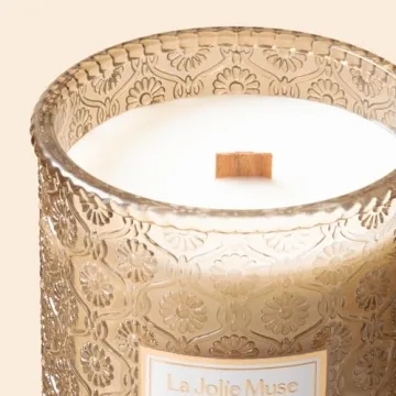 LA JOLIE MUSE Vanilla Coconut Scented Candle 90 Hours