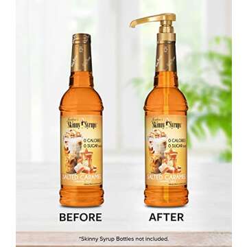 Jordan’s Skinny Syrups Gold Pump - 3-Pack Convenience