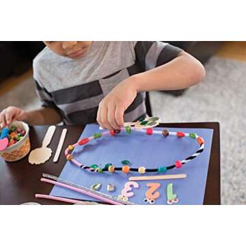 Creativity Street Chenille Stems 100-Piece Red 12 Inch Pipe Cleaners