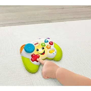 Fisher-Price - Controller Laugh and Learn, Teaches Shapes and Colors, Toy for Children 6+ Months, 3, FWG15