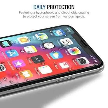 Tethys Tempered Glass Screen Protector for iPhone 11 Pro Max