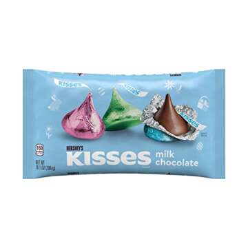 HERSHEY'S KISSES Milk Chocolate, Easter Candy Bag, 10.1 oz