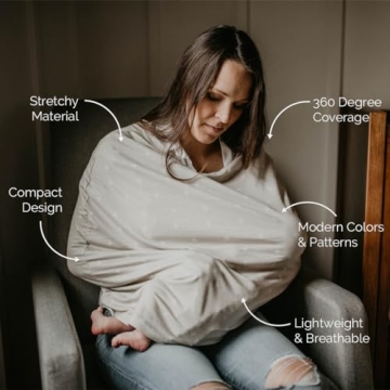 Parker Baby 4-in-1 Car Seat Cover - Stylish and Versatile