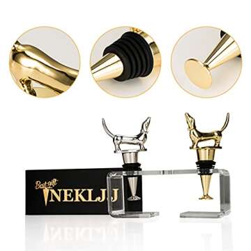 Dachshund Wine Bottle Stopper - Unique Decorative Wine Stoppers for Gifting