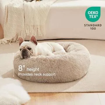 Love's Cabin Calming Dog & Cat Bed for Small Pets