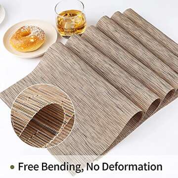 Stylish Washable Placemats for Every Dining Occasion