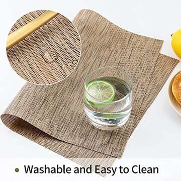 Stylish Washable Placemats for Every Dining Occasion