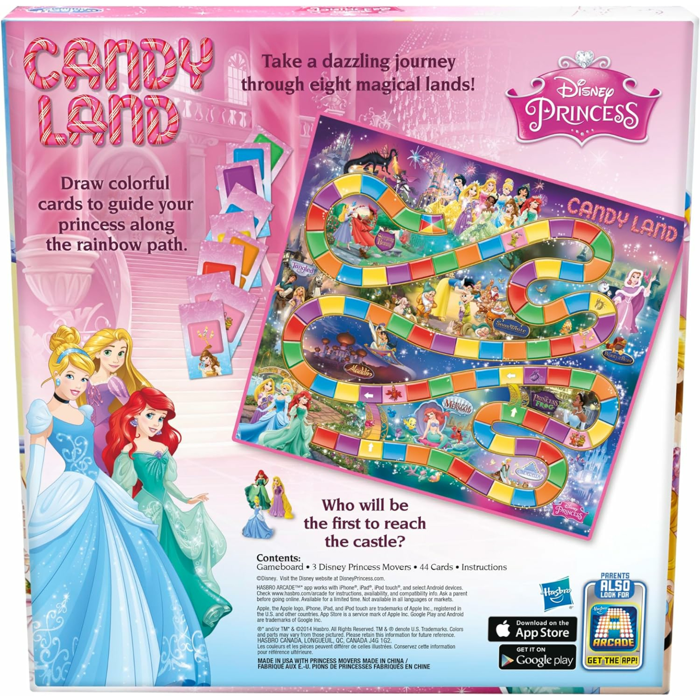 Candy Land Disney Princess Edition Board Game