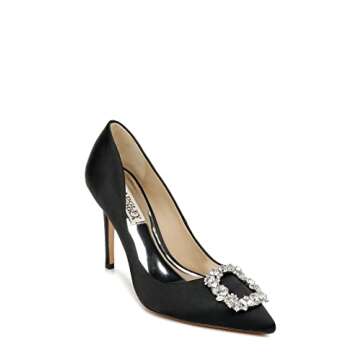 Badgley Mischka womens Cher Pump, Black, 7 US