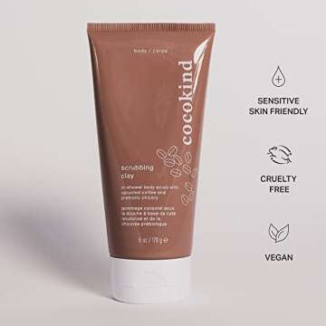 Cocokind Scrubbing Clay Exfoliating Body Scrub for Glowy Skin