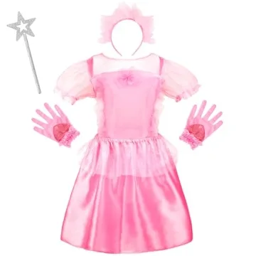 LIMIROLER Princess Dress Up Clothes for Girls Aged 3-6