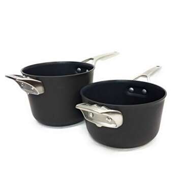 Calphalon Premier Hard Anodized Nonstick Cookware 11-Piece Set