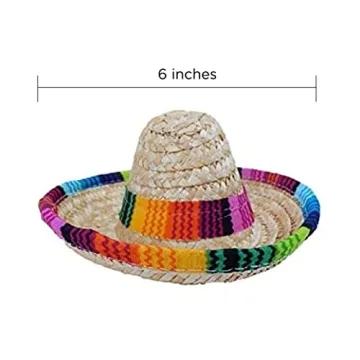 Baja Ponchos Fiesta Dog Chew Toys - Fun Plush Set