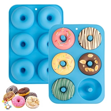 Aichoof Silicone Donut Mold Set - Bake Perfect Donuts Every Time!