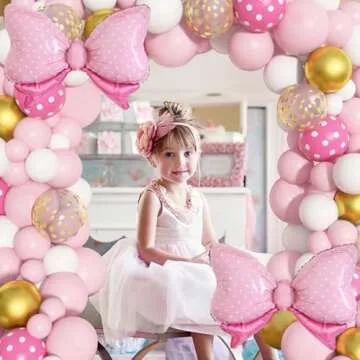 Amandir 124Pcs Balloon Garland Kit for Parties Decorations