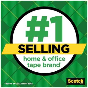 Scotch Magic Tape, 6 Rolls with Dispenser, Numerous Applications, Invisible, Engineered for Repairing, 3/4 x 1000 Inches, Boxed (810C40BK)
