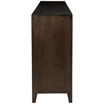 Signature Design by Ashley Balintmore Modern Accent Cabinet, Dark Brown