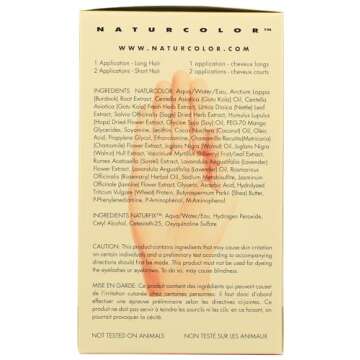 naturcolor Haircolor - Pale Saffron Blonde Hair Dye, 4 Fl Oz (9R)