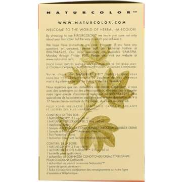 naturcolor Haircolor - Pale Saffron Blonde Hair Dye, 4 Fl Oz (9R)