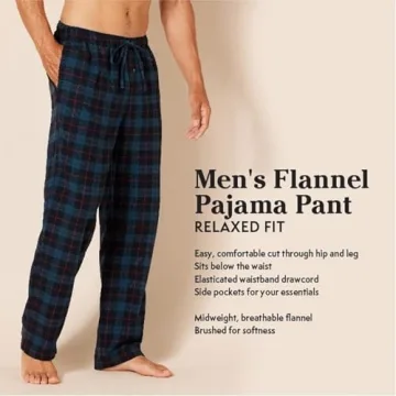 Men's Flannel Pajama Pant in Big & Tall Sizes