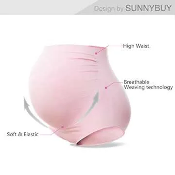 Comfortable Maternity High Waist Underwear for Expecting Moms