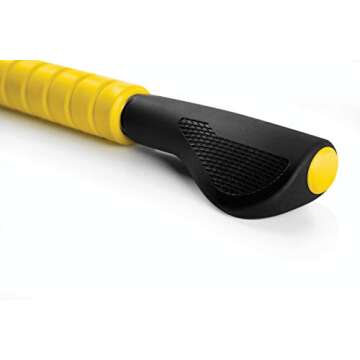 SKLZ Massage Bar Handheld Muscle Roller Massage Stick for Physical Therapy, Original Size , Yellow/B...
