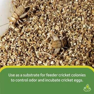 Josh's Frogs Vermiculite for Incubating Reptile Eggs, Housing Crickets and Starting Seeds (10 Quarts)