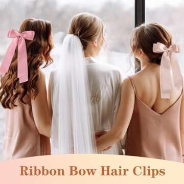 Stylish 6 PCS Silky Satin Hair Accessories Set for All