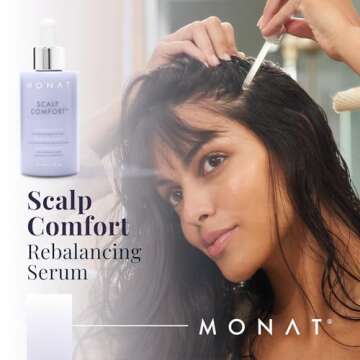 MONAT Scalp Comfort™️ Rebalancing Serum - Hydrating & Soothing for Sensitive Scalp, Naturally De...
