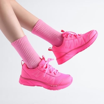 DREAM PAIRS Kids DuraPlay Sneakers - Lightweight Non Slip Running Shoes