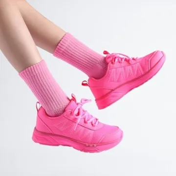 DREAM PAIRS Kids DuraPlay Sneakers - Lightweight Non Slip Running Shoes