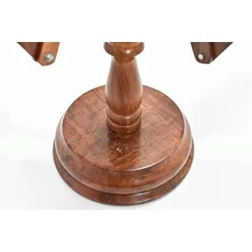 WCI Rosewood Yarn Swift - Elegant, Hand-Operated Knitting Tool