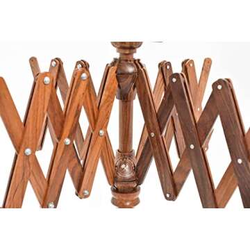 WCI Rosewood Yarn Swift - Elegant, Hand-Operated Knitting Tool