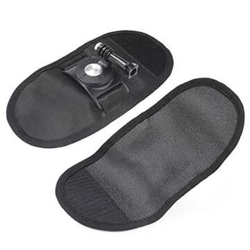 RCstyle Compatible with DJI Osmo Pocket Camera Stand Multi-Function Backpack Clip Holder Fix Strap Expansion 1/4 Screw Bracket