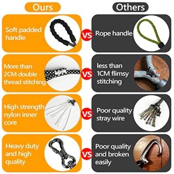 NTR 15FT Strong Reflective Dog Leash for Training and Play