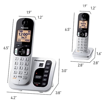 Panasonic DECT 6.0 Cordless Phone with Answering Machine