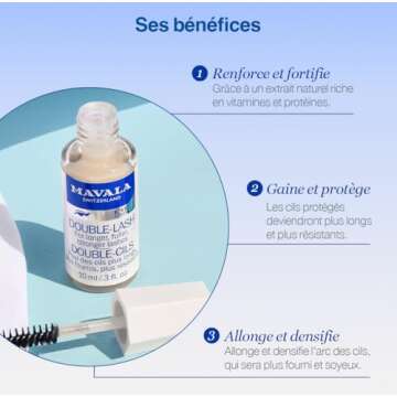 Mavala Double Lash Serum for Fuller Natural Lashes