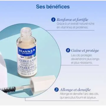 Mavala Double Lash Serum for Fuller Natural Lashes