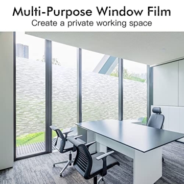 Haton Window Privacy Film - Stylish & UV Blocking Solution