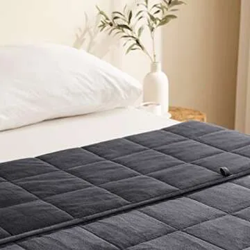 joybest Microfiber Flannel Fuzzy Weighted Blanket Oeko-Tex Certified Soft Fleece 10 Pounds 50x60 Inches Bed Throw Blanket