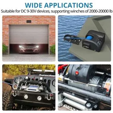AUTOUTLET Wireless Winch Remote Control Kit for 20,000 lb
