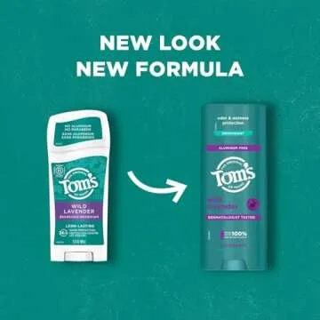 Tom's Of Maine Lavender Deodorant Stick for All-Day Freshness