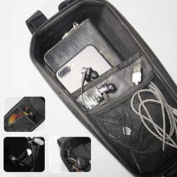 COTEetCI Scooter Storage Bag Multi-Purpose Front Hanging Bag Electric Scooter Accessories for Segway Scooters,Self Balancing Scooters, Pro Scooter