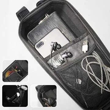 COTEetCI Scooter Storage Bag Multi-Purpose Front Hanging Bag Electric Scooter Accessories for Segway Scooters,Self Balancing Scooters, Pro Scooter