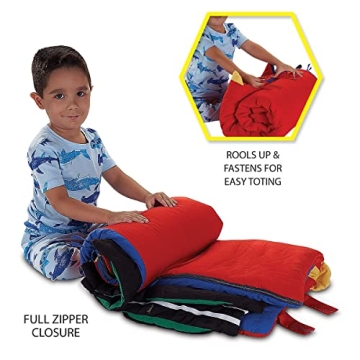 Personalized Kids Racecar Sleeping Bag for Sleepovers