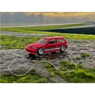 1:64 Rubber Wheels for 10 Cars | Customization Sets