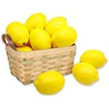 BigOtters Artificial Lemons - Vivid Faux Yellow Lemons for Decoration